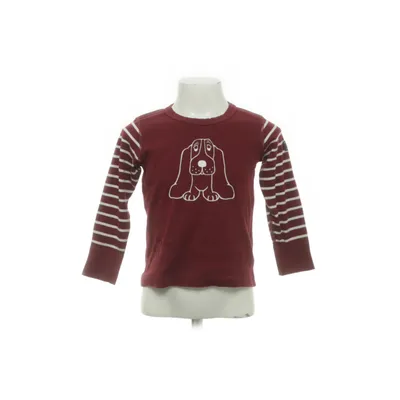 Långärmad t-shirt (Röd) från Polarn O. Pyret Ekologisk bomull