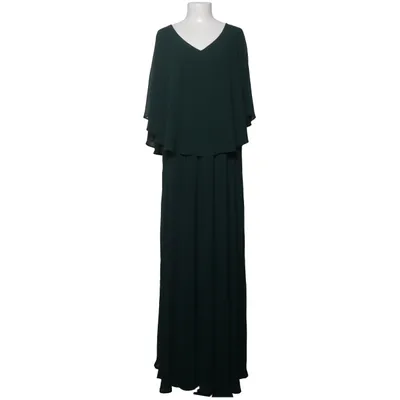 Aftenkjole (Grøn) fra Zizzi Elastan, Polyester, Viscose