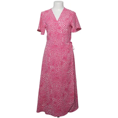Wrap dress (Pink, White) from VILA Recycled polyester