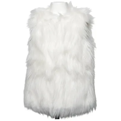 Outer vest (White) from Bluezoo Acrylic, Polyester