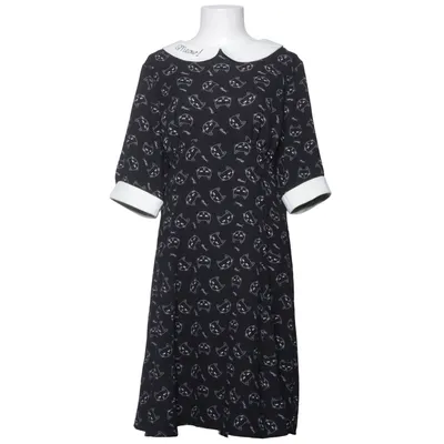 Klänning (Svart, Vit, Flerfärgad) från Hell Bunny Elastan, Polyester