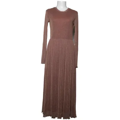 Maxikleid (Braun) von Moves by Minimum Elasthan, Metallfaser, Polyamid