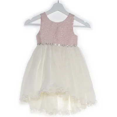 Flower girl dress (White, Multicolored) from American Princess