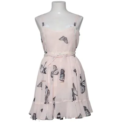 Dress (Beige, Black) from Ida Sjöstedt Acetate, Polyester