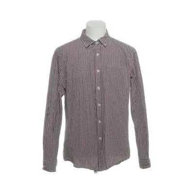 Buttondown-skjorta (Röd, Svart, Vit) från Lexington Bomull