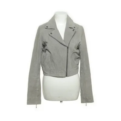 Bikerjack (Grijs) van Zoul Suède, Polyester
