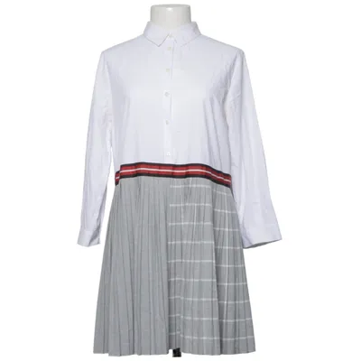 Blousejurk (Wit, Grijs, Meerkleurig) van Zara Basic Katoen, Polyester