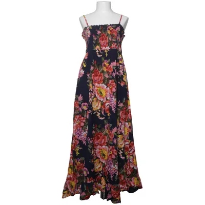 Maxi jurk (Blauw, Meerkleurig) van Sally Katoen