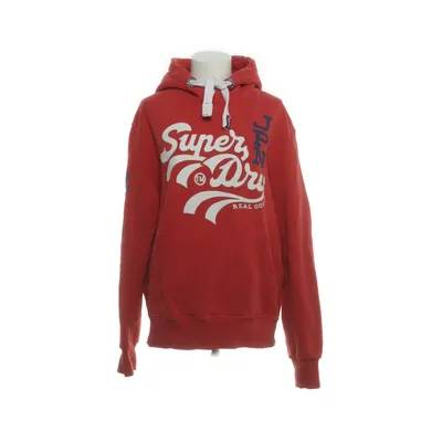 Hættetrøje (Rød) fra Superdry Bomuld, Polyester