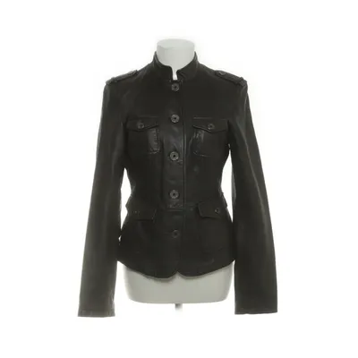 Leather jacket (Brown) from Marc O'Polo Cotton, Polyester, Leather