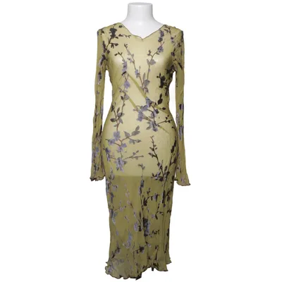 Kleid (Grün, Blau, Mehrfarbig) von Adoore Seide, Viskose