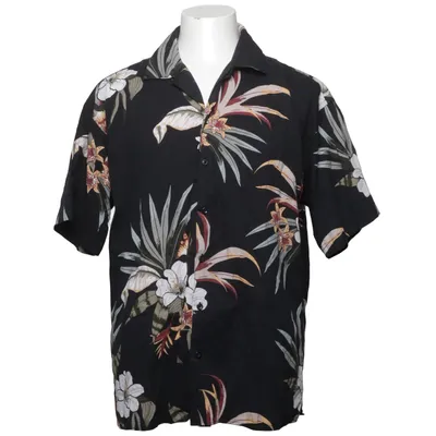 Kortärmad skjorta (Svart, Flerfärgad) från Premium by Jack & Jones Bomull, Viskos