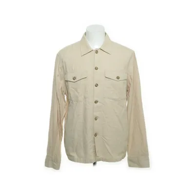 Skjorte (Beige) fra Selected Homme Økologisk bomuld, Elastan, Linned