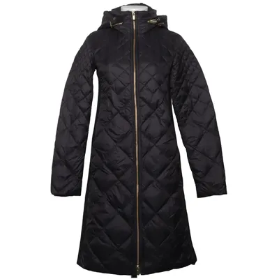 Donsjas (Zwart) van Séraphine Dons, Elastaan, Veer, Polyamide, Polyester
