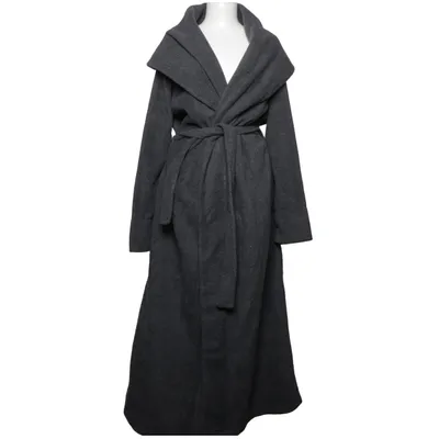 Bathrobe (Gray) from Karmameju Polyester