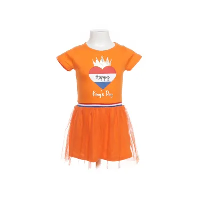 Dress (Orange, Multicolored) from 9th Avenue Cotton, Polyester