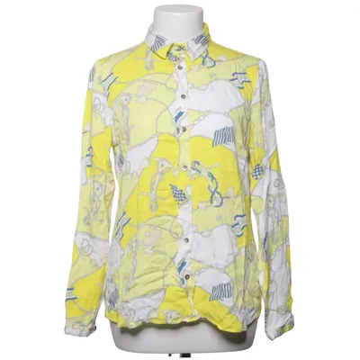 Shirt (Geel, Wit, Blauw) van Milano Italy
