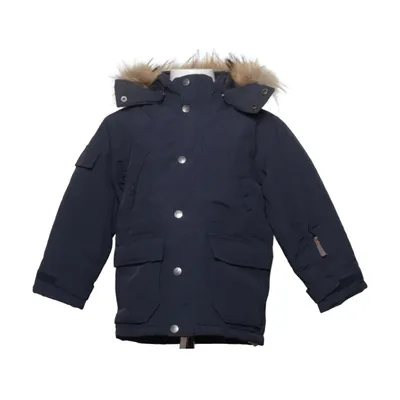 Winterjas (Blauw) van Ver de Terre Dons, Veer, Nylon, Polyurethaan
