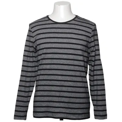 T-shirt à manches longues (Gris, Noir) de KappAhl Coton
