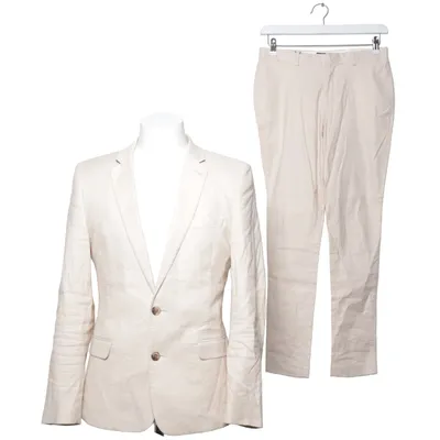 Pak (Beige) van ASOS Katoen, Elastaan, Linnen, Polyester