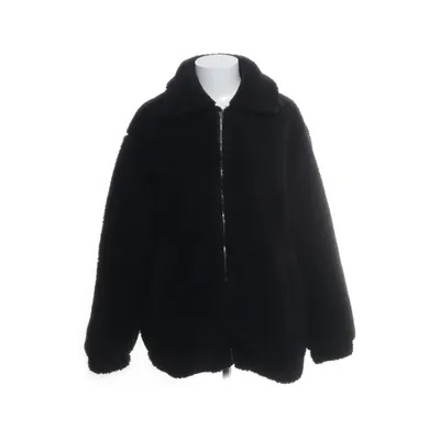 Fleece jacket (Black) from Bershka