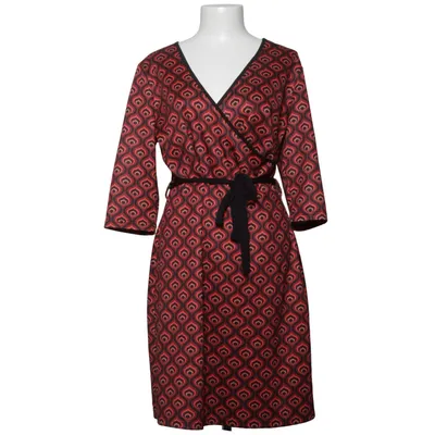 Wrap dress (Red, Black, Orange) from Superstition Cotton, Elastane, Polyester