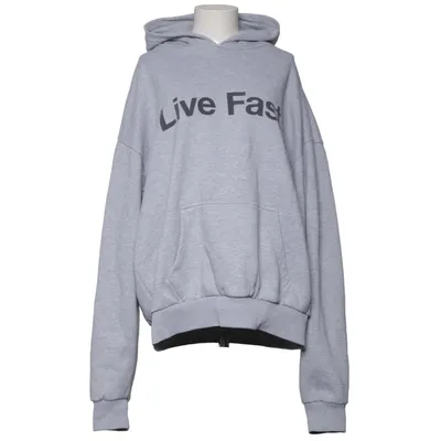 Sweat à capuche (Gris) de Lfdy Coton, Polyester