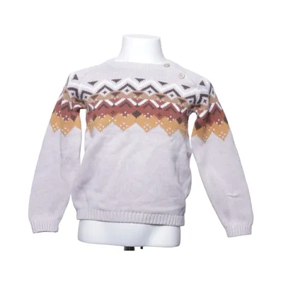 Sweater (Beige, Multicolored) from Pusblu Cotton