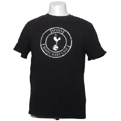 T-shirt (Black) from Tottenham Hotspur Cotton