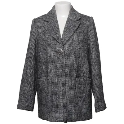 Kavaj (Grå, Vit) från Studio Stockholm Elastan, Polyester, Viskos, Ull