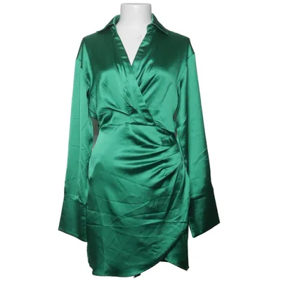 Omlottklänning (Grön) från IVIVI Polyester