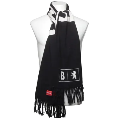 Scarf (Black, White) from Berlin Cotton, Wool