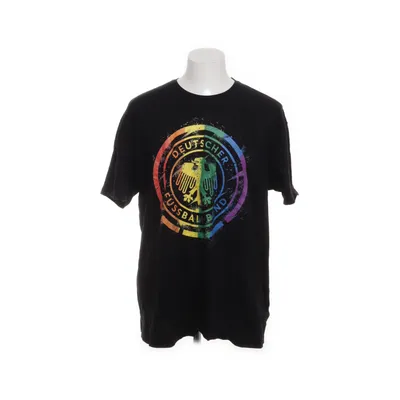 T-shirt (Black, Multicolored) from Deutscher Fussball-Bund Cotton