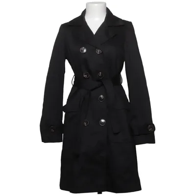 Trench coat (Black) from Frk. Cotton, Polyester