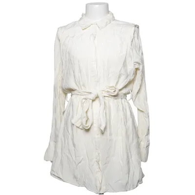 Shirt dress (Beige) from Dilvin Basic Lyocell, Polyester, Viscose, Wool