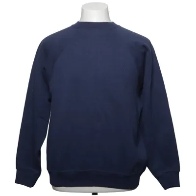 Collegetröja (Blå) från Hanes Bomull, Polyester