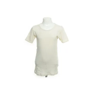 T-shirt (Beige) van Dilling Organisch katoen, Merinowol