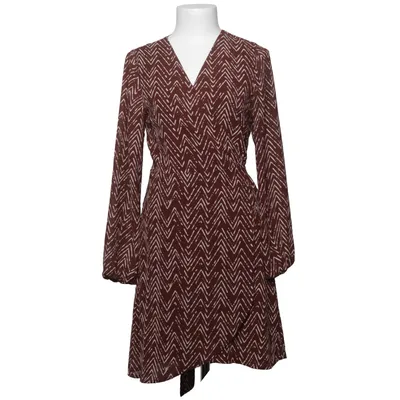 Wrap dress (Brown) from About You Recycled polyester