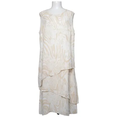 Robe (Beige, Blanc) de Frankenwälder Acétate, Viscose