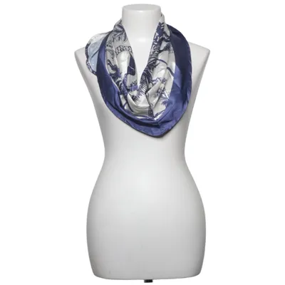 Neckerchief (Blue, White) from Shein Elastane, Polyester