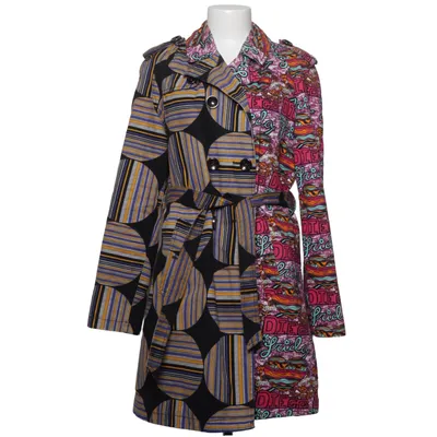 Coat (Black, Multicolored) from Custo Barcelona Cotton, Polyester