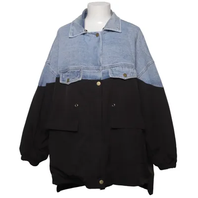 Jacket (Blue, Brown) from Moose Cotton, Polyester