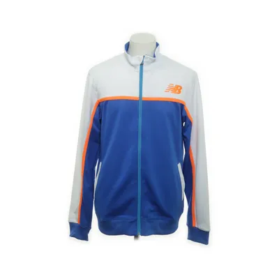Trainingsjack (Blauw, Meerkleurig) van New Balance Elastaan, Polyester