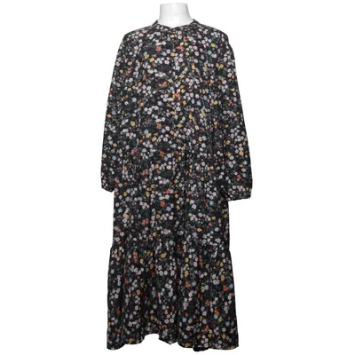 Maxi dress (Black, Multicolored) from VRS Junior Polyester