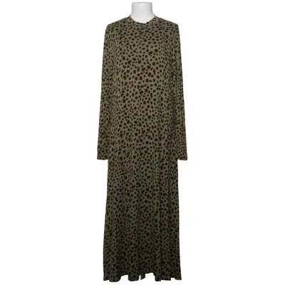 Maxi dress (Green, Black) from Lindex Elastane, Viscose