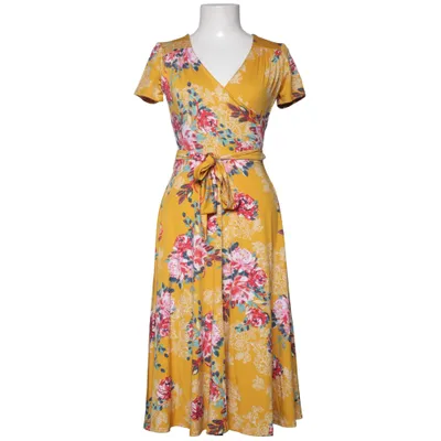 Klänning (Gul, Flerfärgad) från Top Vintage