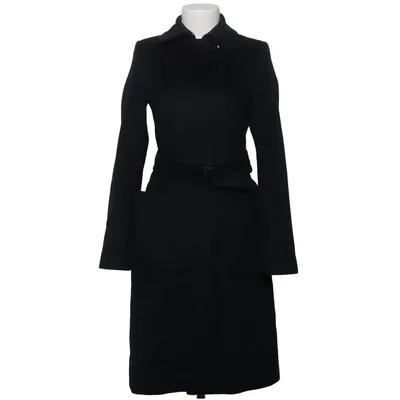 Coat (Black) from Hugo Boss Viscose, Wool