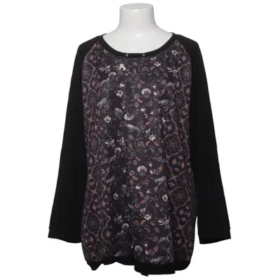 Top (Zwart, Meerkleurig) van Ulla Popken Elastaan, Polyester, Viscose