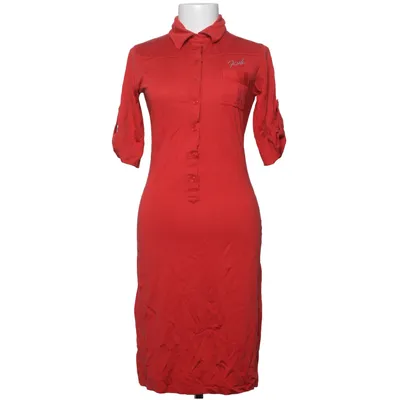 Robe chemise (Rouge) de French Connection Coton, Viscose