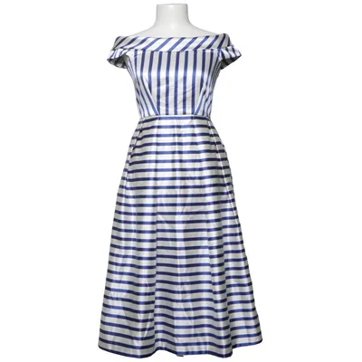 Dress (Blue, White) from Closet London Polyester
